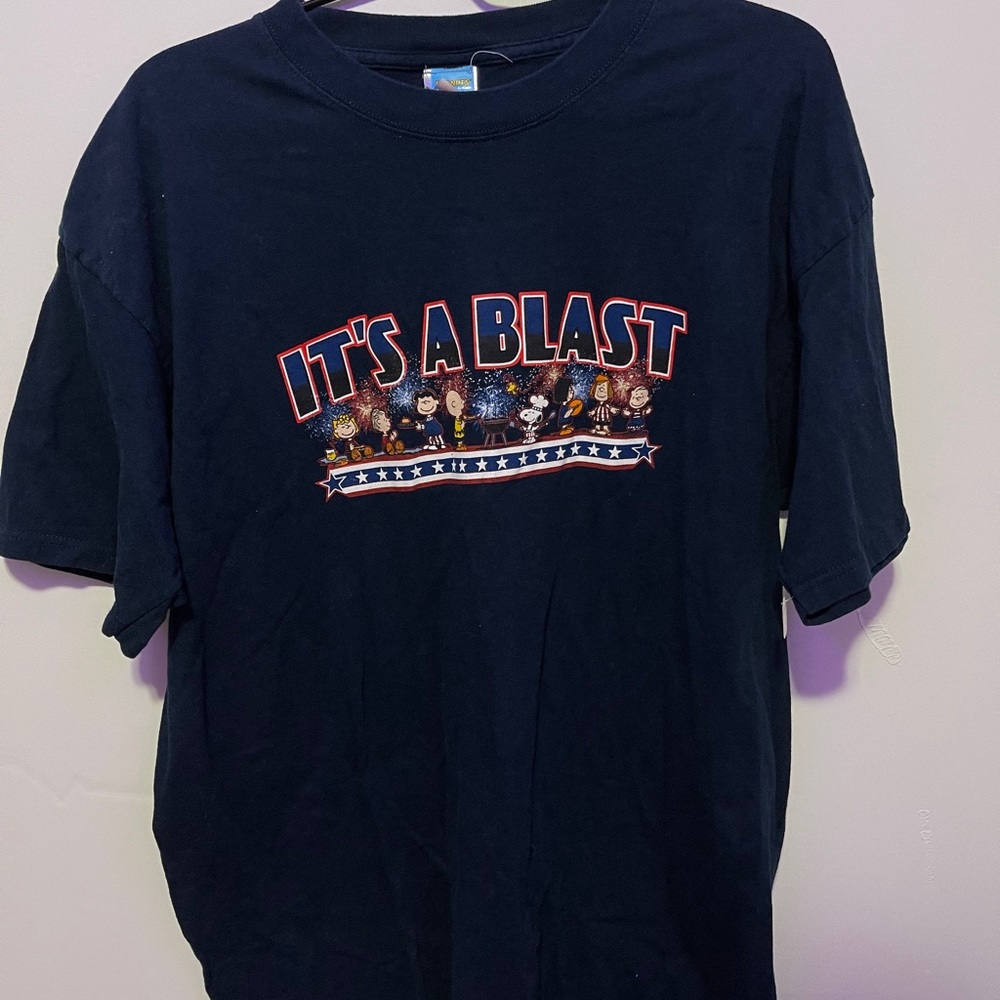 Vintage Navy Peanuts It’s a blast Tee